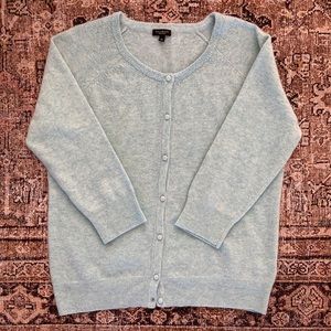 TALBOTS super soft beaded cardigan